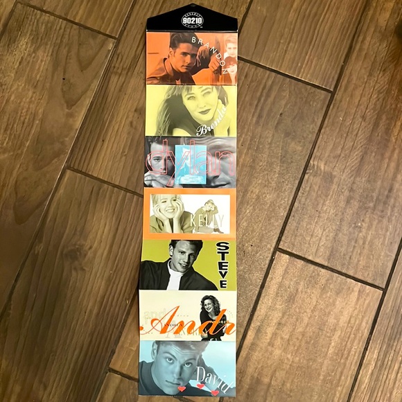 BEVERLY HILLS 90210 SET OF 8 NEVER USED POSTCARDS AND 2 SETS OF 4 8x10 GLOSSYS - Picture 7 of 8